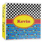 Racing Car 3-Ring Binder - 2 inch (Personalized)