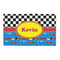 Racing Car 3' x 5' Patio Rug (Personalized)