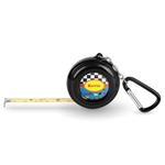 Racing Car Pocket Tape Measure - 6 Ft w/ Carabiner Clip (Personalized)