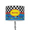 Racing Car 8" Drum Lamp Shade - Poly-film (Personalized)