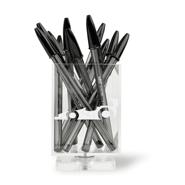 Racing Car Acrylic Pencil Holder - FRONT