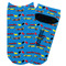 Racing Car Adult Ankle Socks - Single Pair - Front and Back