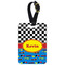 Racing Car Metal Luggage Tag w/ Name or Text