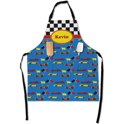Racing Car Apron With Pockets w/ Name or Text