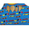 Racing Car Apron - Pocket Detail with Props