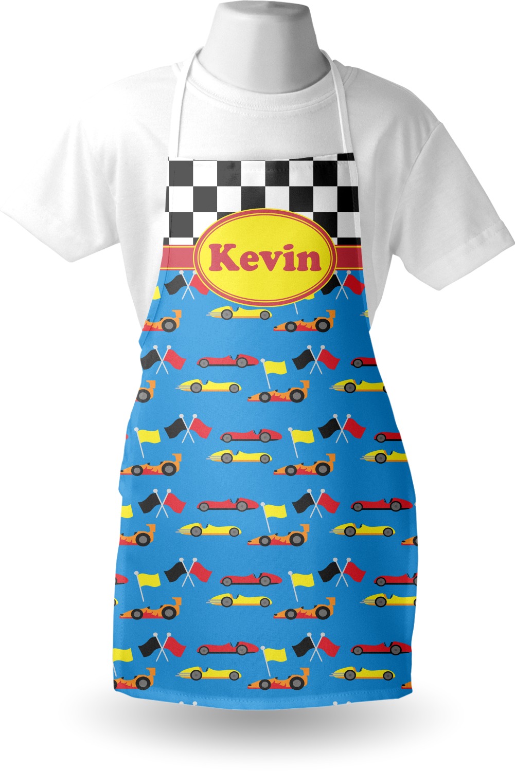 Racing Car Apron (Personalized) YouCustomizeIt
