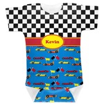 Racing Car Baby Bodysuit (Personalized)