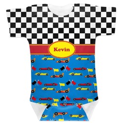 Racing Car Baby Bodysuit 6-12 (Personalized)