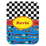 Racing Car Baby Swaddling Blanket (Personalized)