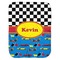 Racing Car Baby Swaddling Blanket (Personalized)