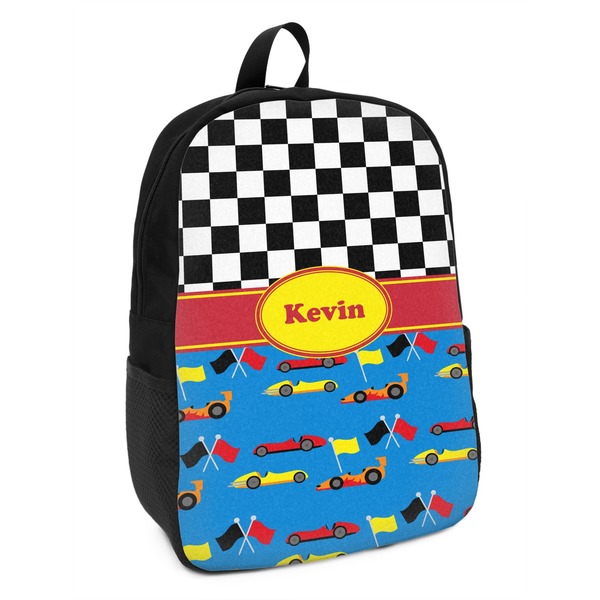 Custom Racing Car Kids Backpack (Personalized)