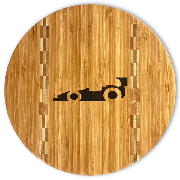 Custom Racing Car Bamboo Cutting Board