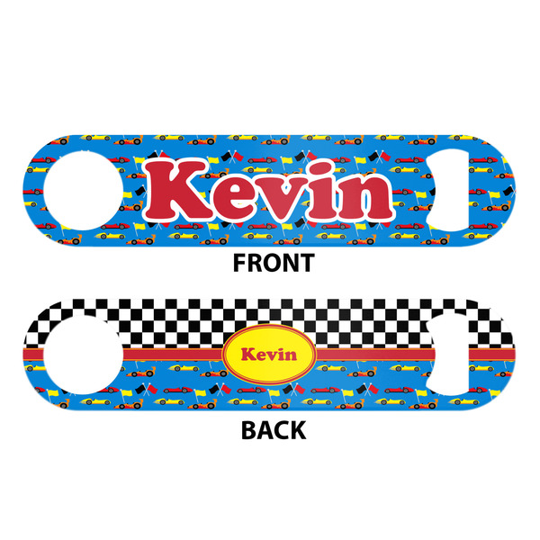 Racing Car Bar Bottle Opener - White - Approval
