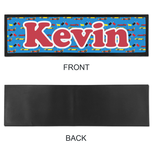 Racing Car Bar Mat - Large - APPROVAL