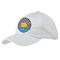 Racing Car Baseball Cap - White (Personalized)