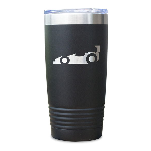 Racing Car Black Polar Camel Tumbler - 20oz - Single Sided - Approval