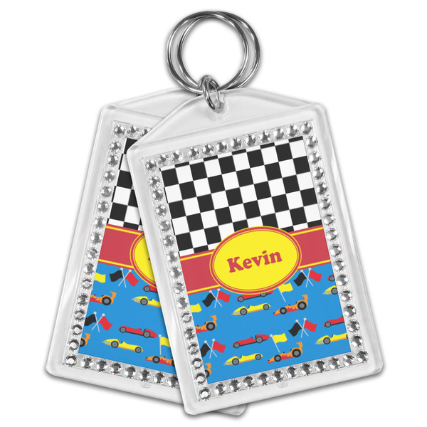 Racing Car Bling Keychain - MAIN