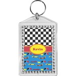 Racing Car Bling Keychain (Personalized)