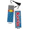 Racing Car Bookmark with tassel - Front and Back