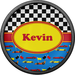 Racing Car Cabinet Knob (Black) (Personalized)