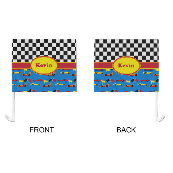 Racing Car Car Flag - Large - APPROVAL