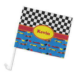 Racing Car Car Flag (Personalized)