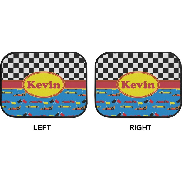 Racing Car Car Floor Mats (Back Seat) (Approval)