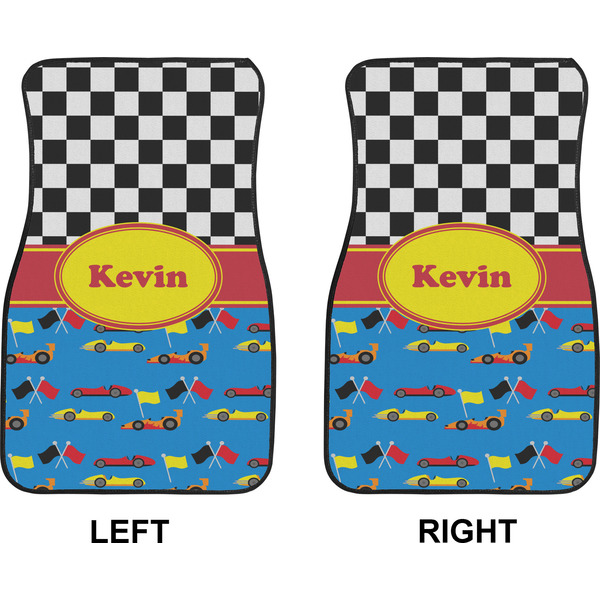 Racing Car Car Mat Front - Approval