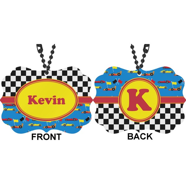 Racing Car Car Ornament (Approval)