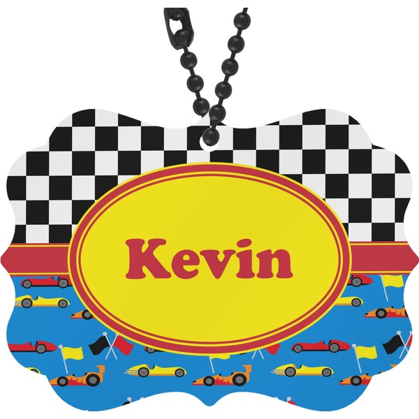 Custom Racing Car Rear View Mirror Decor (Personalized)