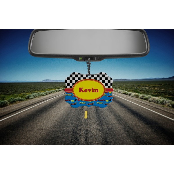 Racing Car Car Ornament (Road)