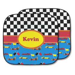 Racing Car Car Sun Shade - Two Piece (Personalized)
