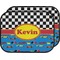 Racing Car Car Floor Mats (Back Seat) (Personalized)