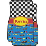 Racing Car Car Floor Mats (Front Seat) (Personalized)
