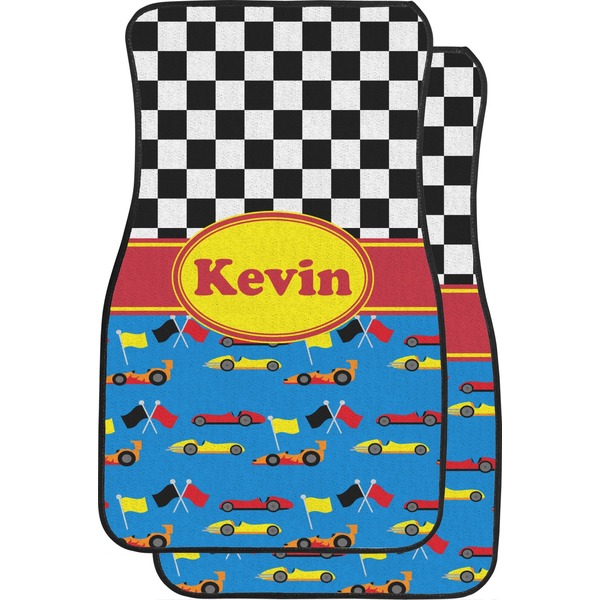 Custom Racing Car Car Floor Mats (Personalized)