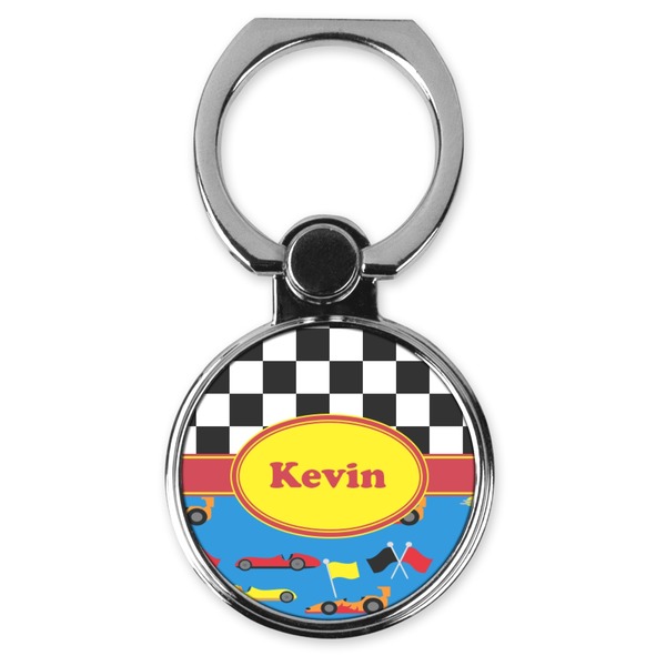 Custom Racing Car Cell Phone Ring Stand & Holder (Personalized)