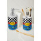 Racing Car Ceramic Bathroom Accessories - LIFESTYLE (toothbrush holder & soap dispenser)
