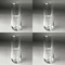 Racing Car Champagne Flute - Set of 4 - Approval