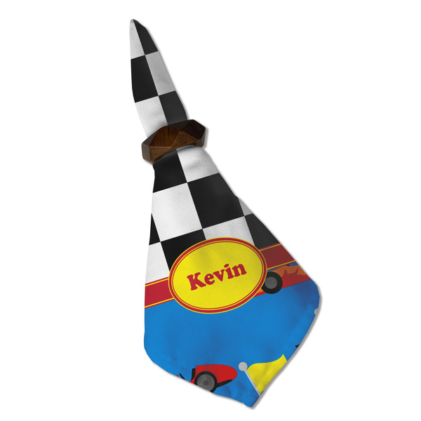 Racing Car Cloth Napkins - Personalized Dinner (Folded in Ring) (MAIN)
