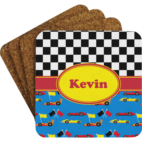 Racing Car Coaster Set (Personalized)