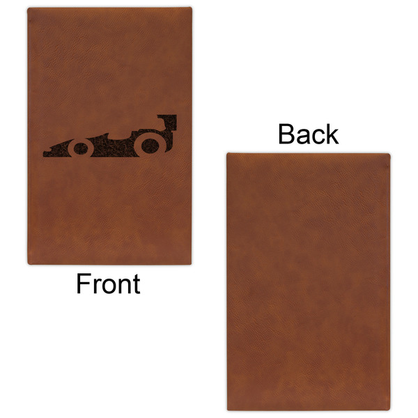 Racing Car Cognac Leatherette Journal - Single Sided - Apvl