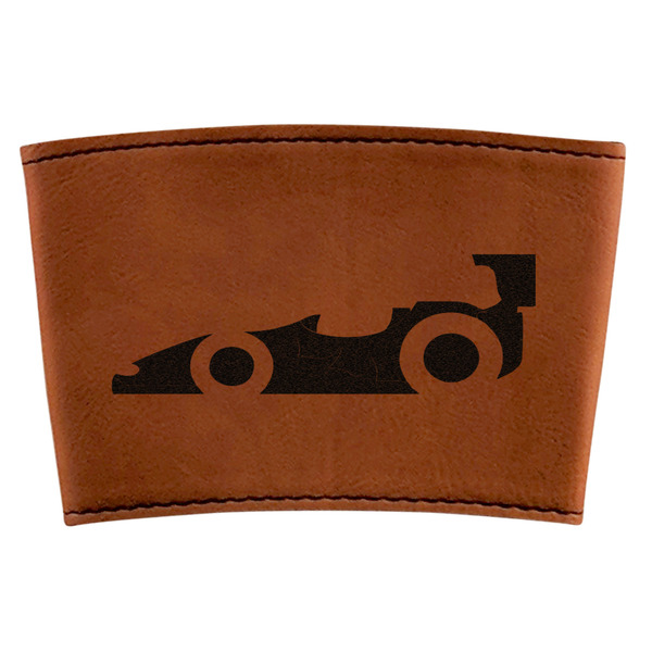 Custom Racing Car Leatherette Cup Sleeve