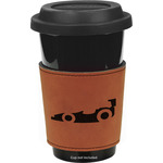 Racing Car Leatherette Cup Sleeve - Single Sided