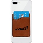 Racing Car Leatherette Phone Wallet