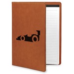 Racing Car Leatherette Portfolio with Notepad (Personalized)