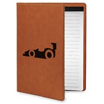 Racing Car Leatherette Portfolio with Notepad - Small - Single Sided