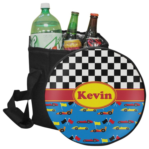 Custom Racing Car Collapsible Cooler & Seat (Personalized)