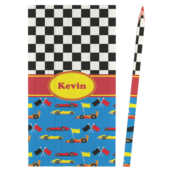 Racing Car Colored Pencils - Front View