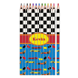 Racing Car Colored Pencils (Personalized)