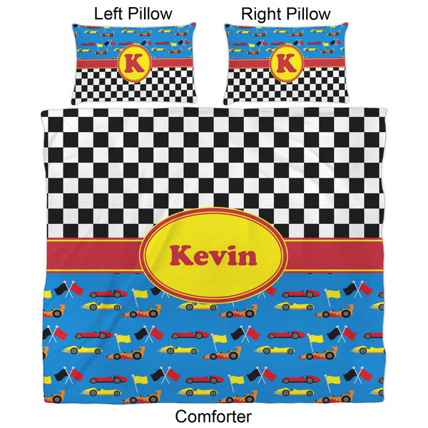 Racing Car Comforter Set - King - Approval